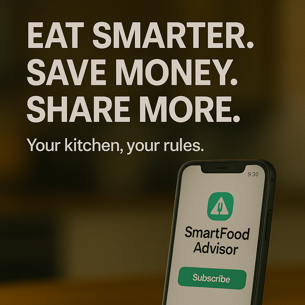 Price comparison screen of SmartFood Advisor